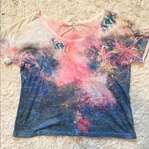 Oversized multicolored shirt